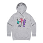 Funny Punctuation Women's AS Colour Hoodie