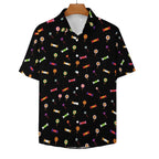 Candy - Women's Short-Sleeve Button Up Shirt