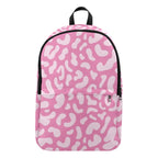 Pink Leopard - Fabric Backpack