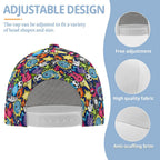 Sticker Music Kids Baseball Cap Kids Baseball Hat Music Printed Offshore