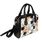 Cute Cartoon Cats - Shoulder Handbag (Model 1634) Shoulder Handbags (1634)