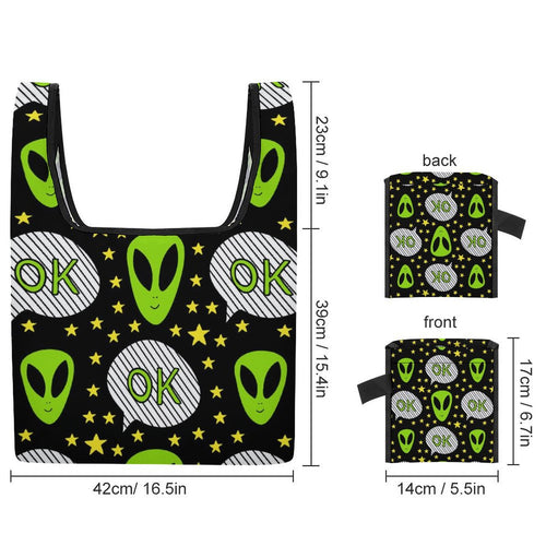 Alien OK - Collapsible Shopping Bag