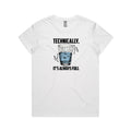 Glass Half Full Women's AS Colour T-shirt