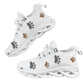 Paw Prints Women's Twisted Sole Sneakers