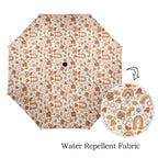 Peace And Love Umbrella Umbrella Printed Offshore Retro