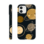 Planets - Apple iPhone Tough case iPhone 12 iPhone Tough Case Globally Fulfilled Space