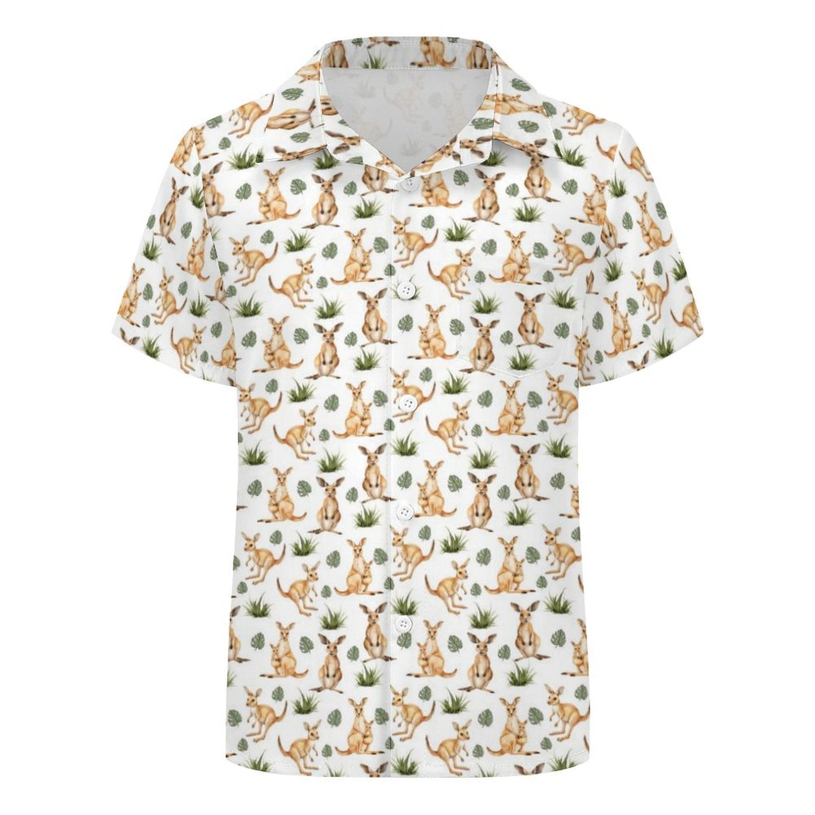 Kangaroos Kids Cotton Short Sleeve Shirt