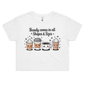 Coffee Beauty Women's AS Colour Crop Tee