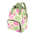 Floral Tabs - Multi-Function Backpack, Nappy / Diaper Bag