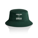 Stand Back, I'm Going To Try Science - AS Colour Bucket Hat Forest Green One Size As Colour Bucket Hat Printed In Australia Science