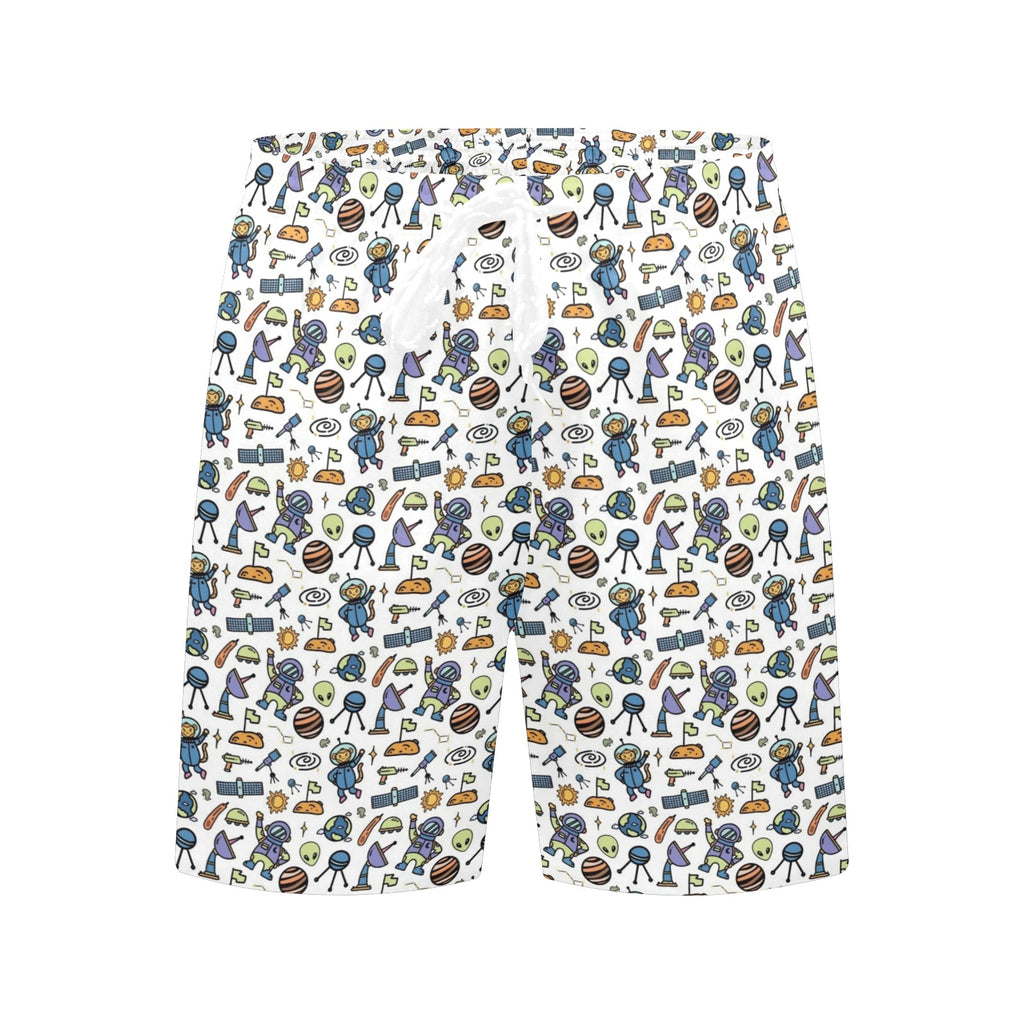 All About Space Men's Mid-Length Beach Shorts Men's Mid-Length Beach Shorts Printed Offshore Space
