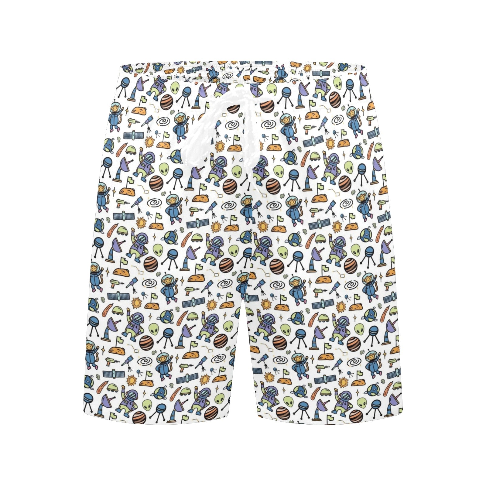 All About Space Men's Mid-Length Beach Shorts Men's Mid-Length Beach Shorts Printed Offshore Space