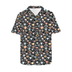 Eyes On Black Men's Short Sleeve Hawaiian Shirt Men's Hawaiian Shirt (New) Printed Offshore