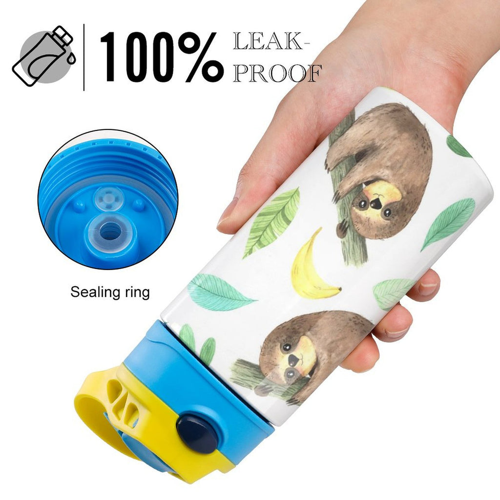 Sloths - Little Kids Water Bottle Little Kids Water Bottle animal Printed Offshore
