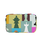 Colourful Chess - Zipper Lunch Bag Zipper Lunch Bag Printed Offshore
