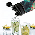 Fishing Lures - Insulated Water Bottle with Dual-Use Lid (18oz) Insulated Water Bottle with Dual-Use Lid (18oz) animal Printed Offshore