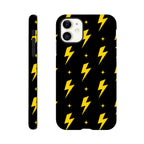 Yellow Lightning - Apple iPhone Tough case iPhone Tough Case comic Globally Fulfilled