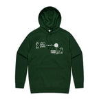Cat String Theory Physics Men's AS Colour Hoodie