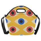 Eyes on Yellow - Neoprene Lunch Bag Neoprene Lunch Bag Printed Offshore