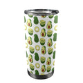 Cute Avocados - 20oz Mobile Tumbler with Lid (Black Lock) One Size 20oz Travel Mug Food Printed Offshore