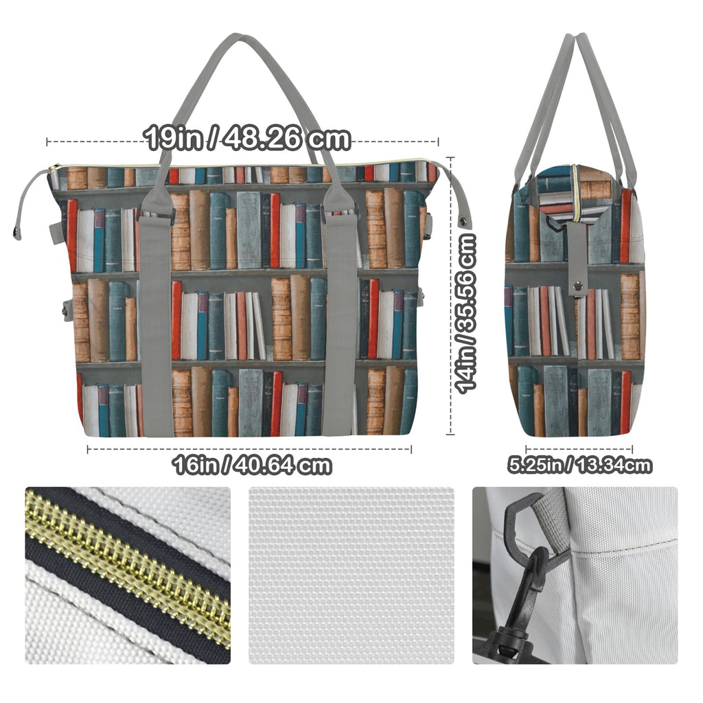 Books Duffle Bag-Simple (Model 1715) Duffle Bag-Simple (1715)