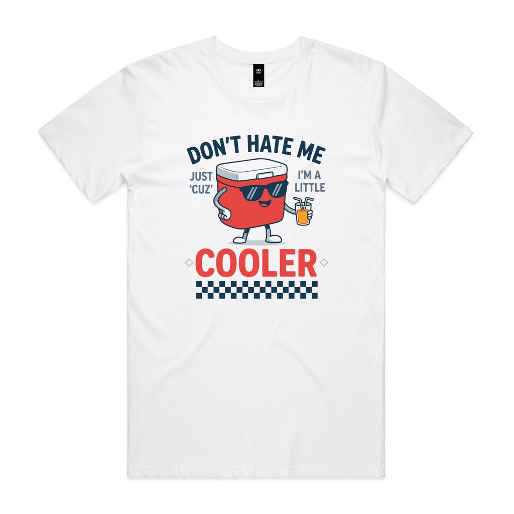 I'm A Little Cooler Men's AS Colour T-shirt White Mens T-shirt Printed In Australia