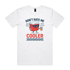 I'm A Little Cooler Men's AS Colour T-shirt White Mens T-shirt Printed In Australia