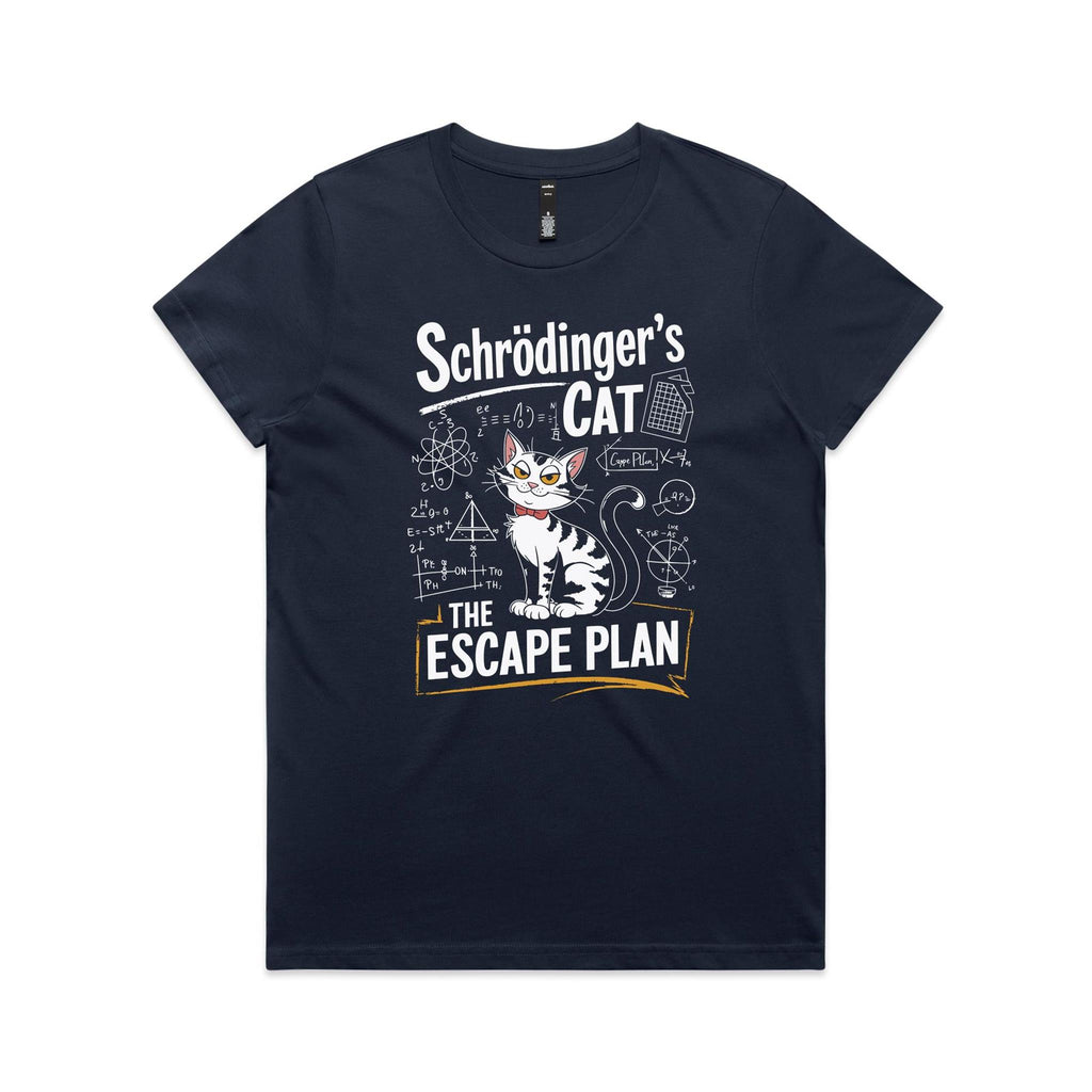 Schrodinger's Cat The Escape Plan Women's AS Colour T-shirt