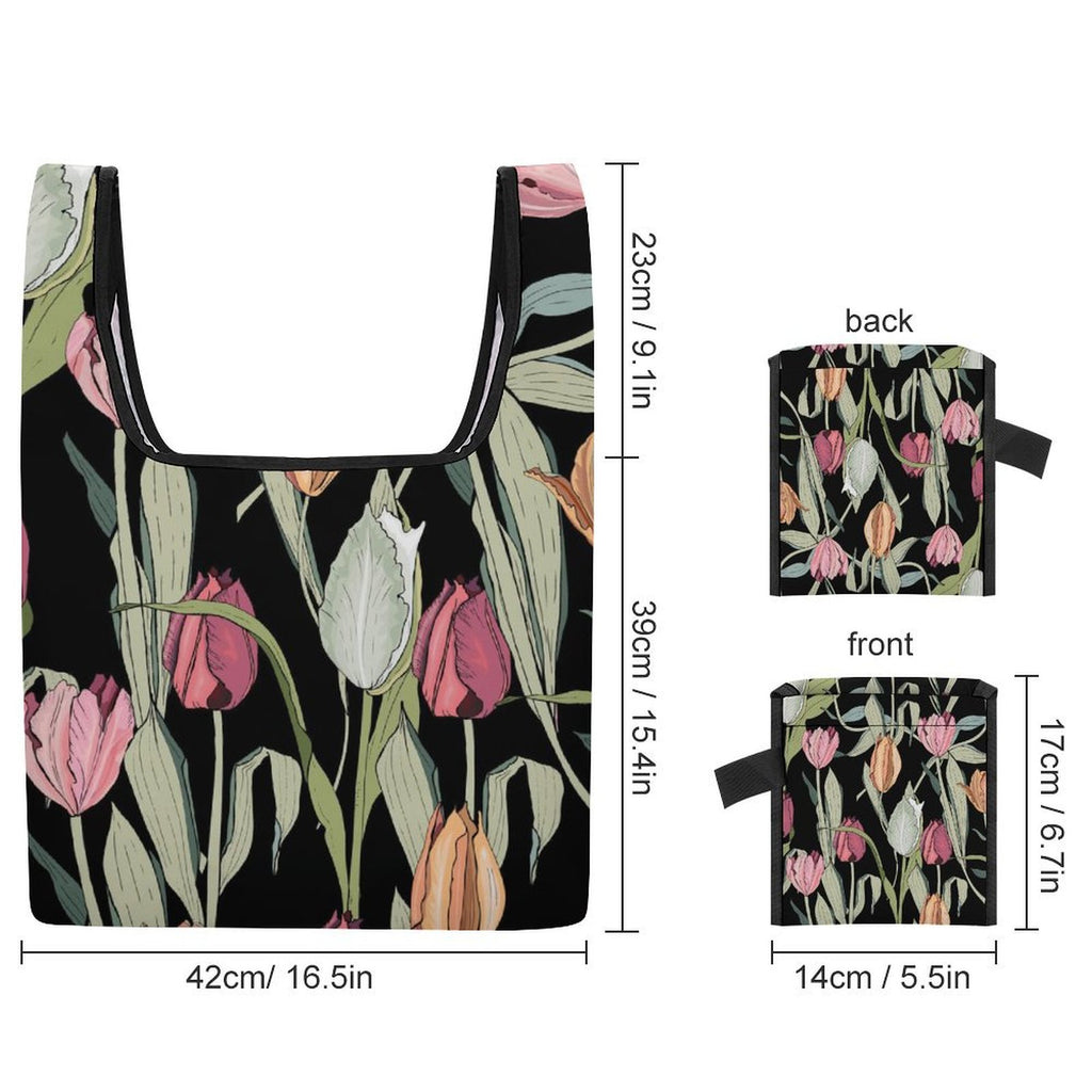 Tulips - Collapsible Shopping Bag