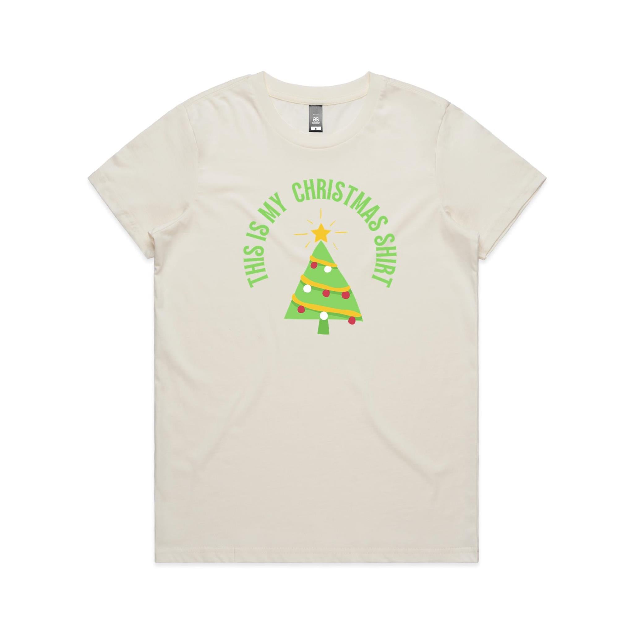This Is My Christmas Shirt - Womens T-shirt