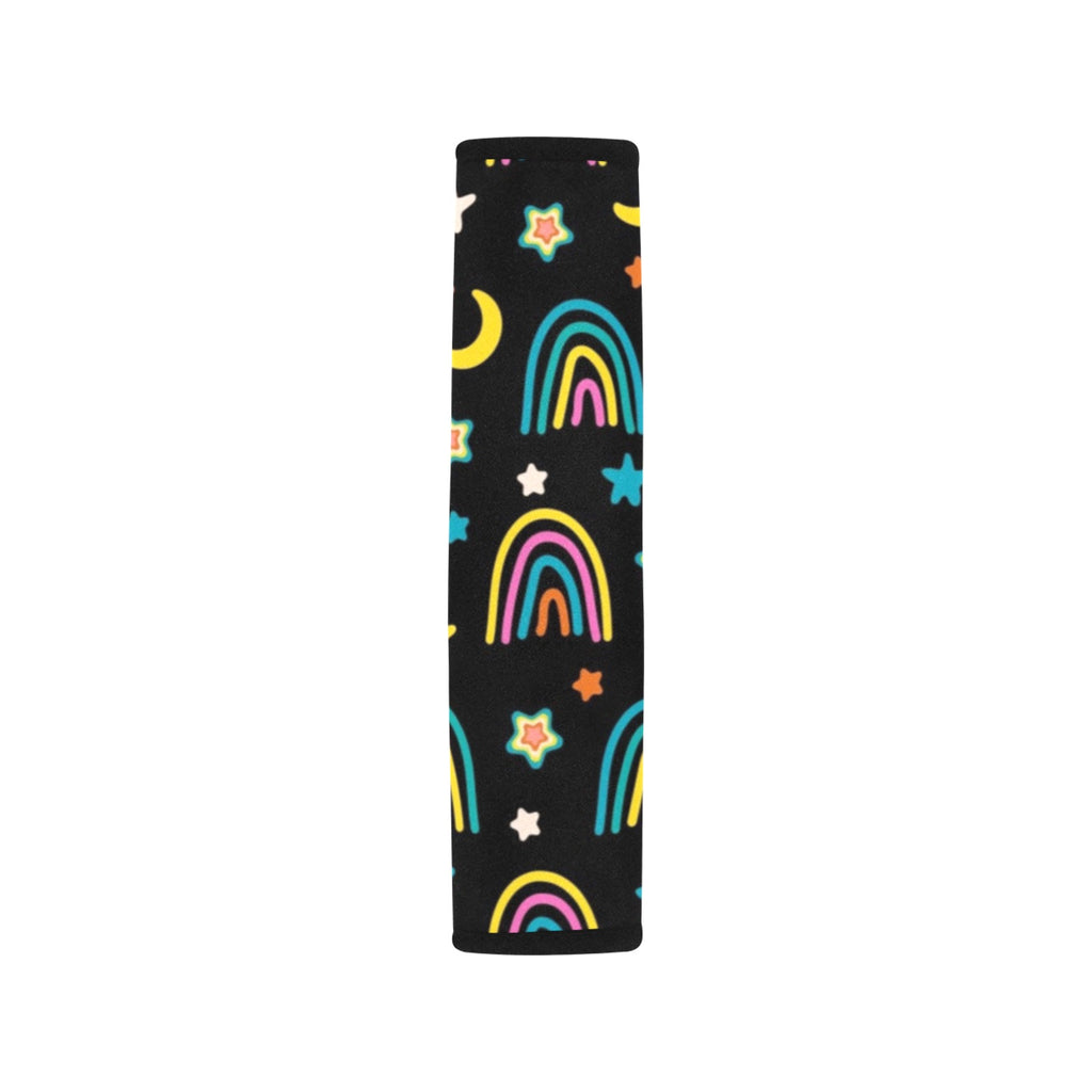 Rainbows Car Seat Belt Cover 7''x10'' (Pack of 2) Car Seat Belt Cover 7x10 (Pack of 2) Printed Offshore