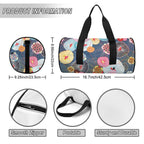 Abstract Floral Duffle Bag Duffle Bag Printed Offshore