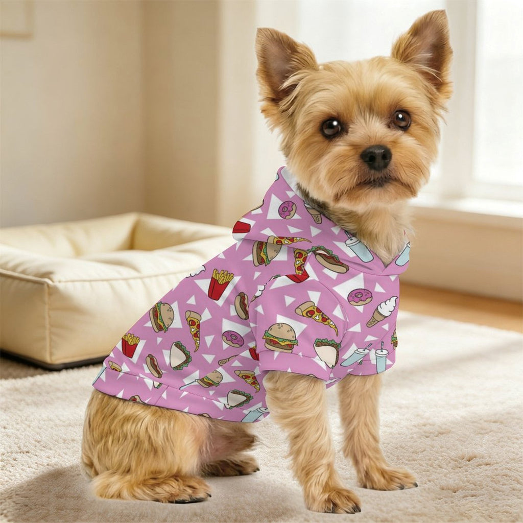Fast Food Pet Hoodie (Small Size)
