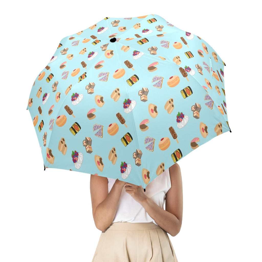 Classic Aussie Food Icons Umbrella