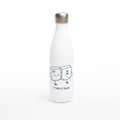 Control Z, I Take It Back White 17oz Stainless Steel Water Bottle Default Title White Water Bottle Globally Fulfilled Tech
