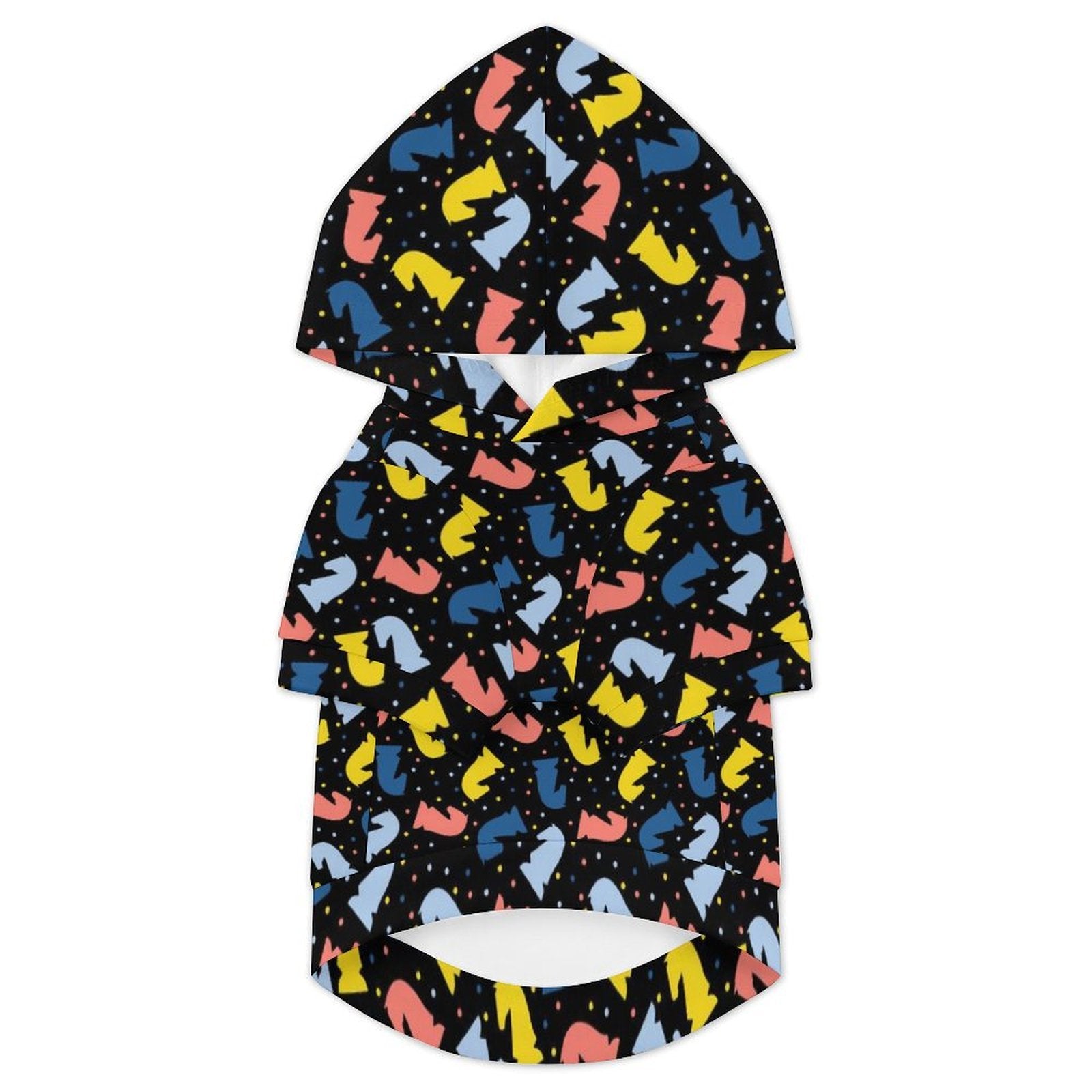 Colourful Chess Pet Hoodie (Small Size)