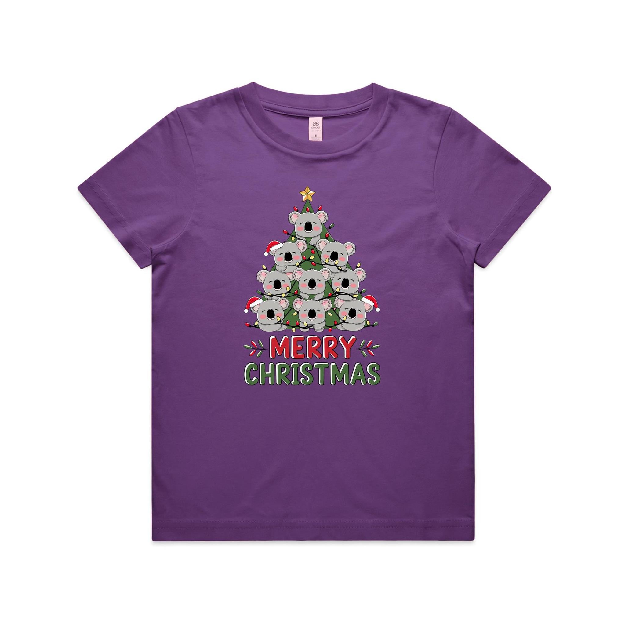 Koala Christmas Tree - Kids T-shirt
