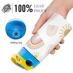 Pastel Rainbows - Little Kids Water Bottle Little Kids Water Bottle Printed Offshore