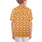 Cola Senior Kids Hawaiian Shirt Senior Kids Hawaiian Shirt 8-15 Food Printed Offshore