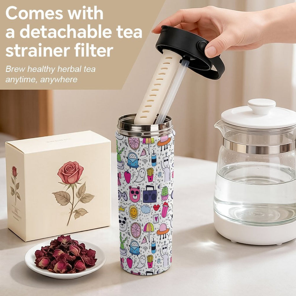Bright Life 20oz Tea Tumbler with Carry Handle
