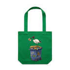 Bin Chicken Australian Ibis Canvas Tote Bag