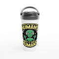 Alien, I'm Not Saying It Was Humans - White 15oz Stainless Steel Travel Mug Default Title Travel Mug Globally Fulfilled Sci Fi