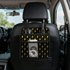 Yellow Lightning Car Seat Back Organiser Car Seat Back Organiser comic Printed Offshore