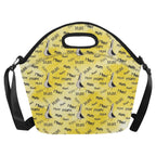 Seagull Mum - Neoprene Lunch Bag/Large (Model 1669) Neoprene Lunch Bag animal Mum Printed Offshore