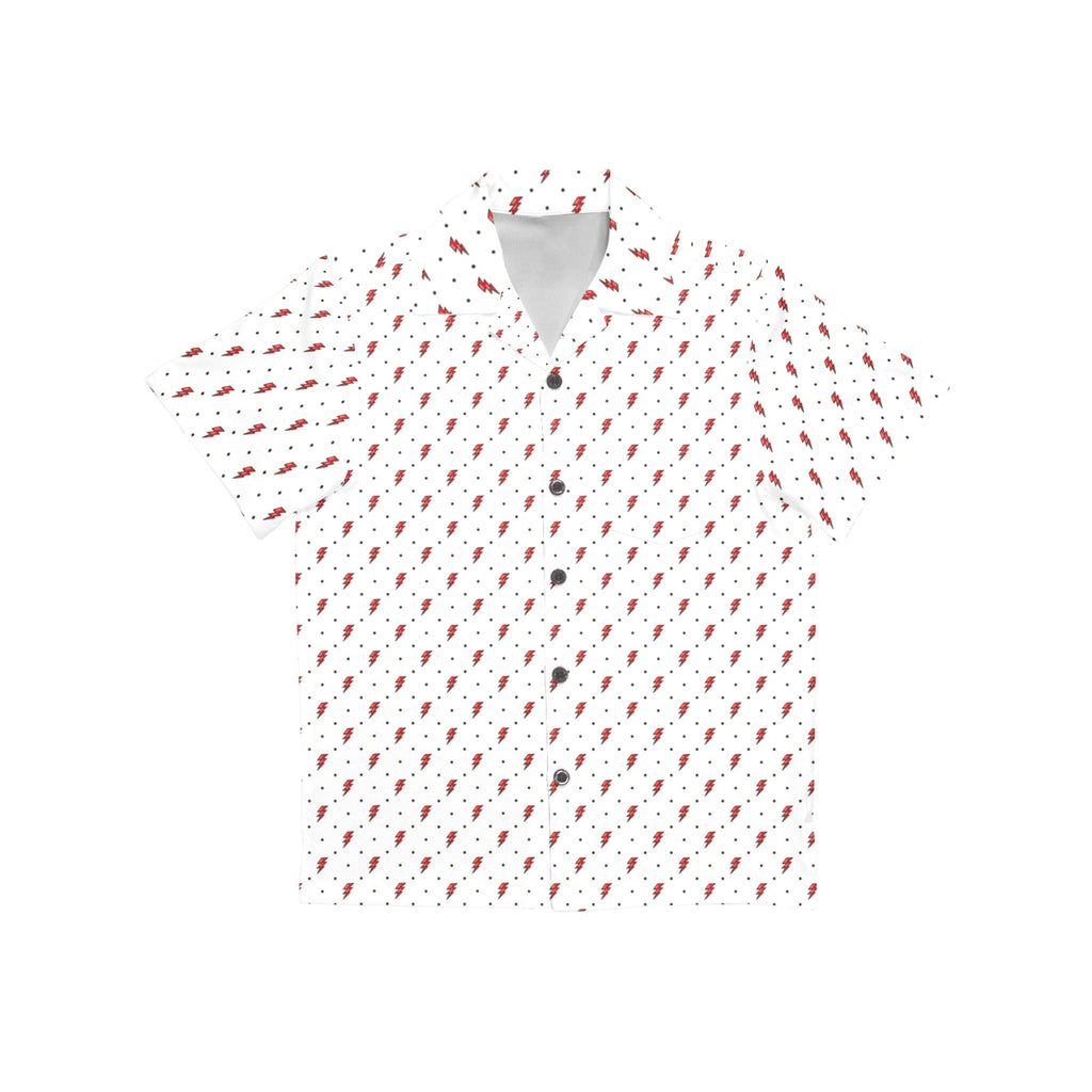 Red Lightning - Junior Kids Hawaiian Shirt