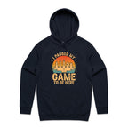 Chess, I Paused My Game To Be Here - Mens Hoodie Navy Mens Hoodie Chess Games Printed In Australia