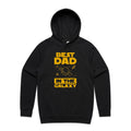 Best Dad In The Galaxy Men's AS Colour Hoodie