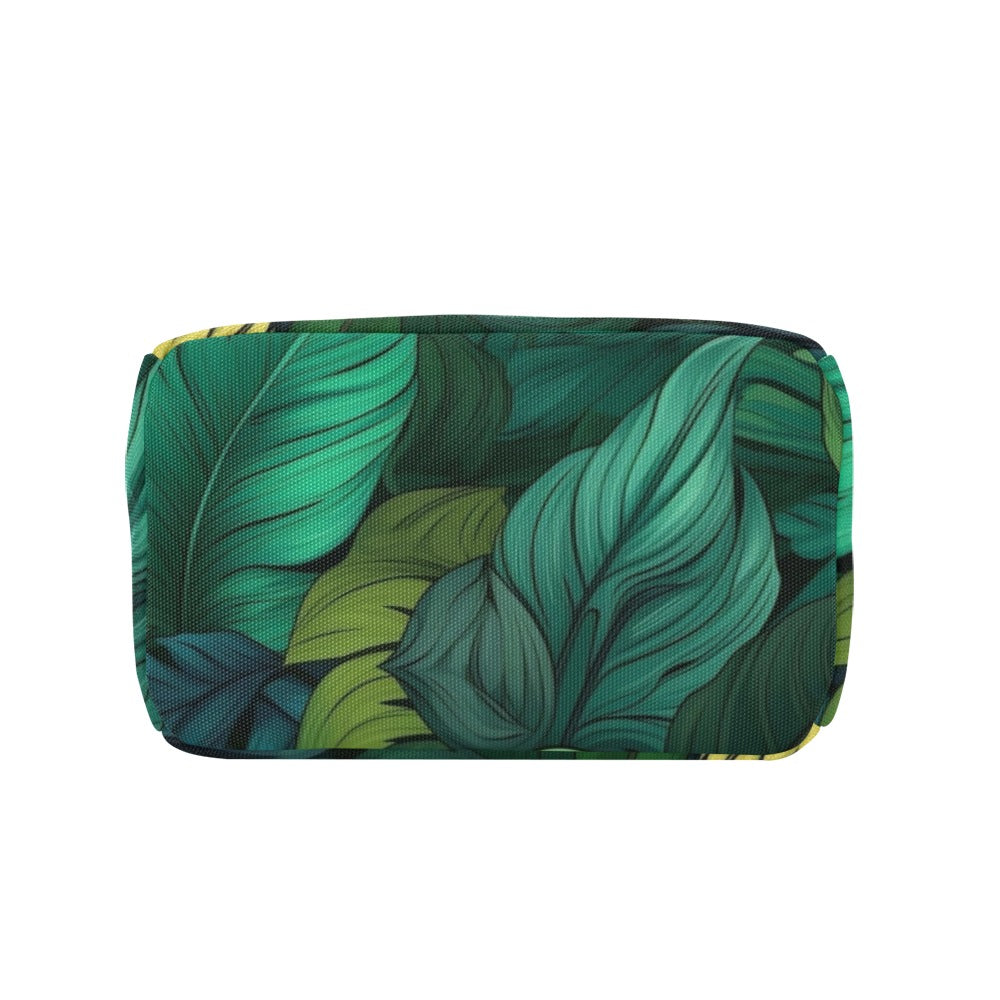 Tropical Leaves - Zipper Lunch Bag Zipper Lunch Bag Printed Offshore