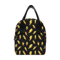 Lightning Bolts Zipper Lunch Bag One Size Zipper Lunch Bag Printed Offshore