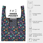 Space Arcade Foldable Shopping Bag